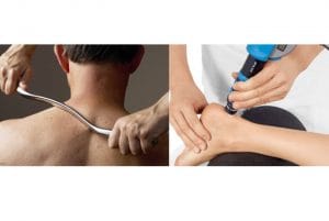 Extracorporeal Shockwave Therapy Versus Graston Instrument Assisted Soft-Tissue Mobilization in Chronic Plantar Heel Pain: A Randomized Controlled Trial. Even though ESWT+SEs and GT®+SEs interventions seem to have similar effects on initial step pain at posttreatment and 8-week-follow-up; GT®+SEs was found most effective for improving functional status at 6-month in the management of CPHP. sunset chiropractor